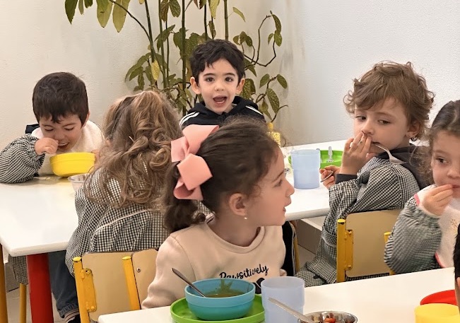 Ambiente acolhedor da Creche